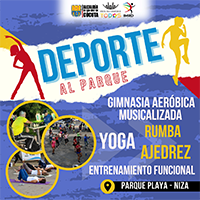 Deporte Al Parque Se Toma Parque Playa IMRD