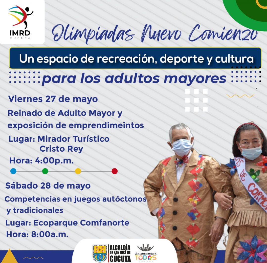 TRESCIENTOS ADULTOS MAYORES DE LAS ASOCIACIONES DE LA CIUDAD, PARTICIPARÁN EN LAS OLIMPIADAS DE TRESCIENTOS ADULTOS MAYORES DE LAS ASOCIACIONES DE LA CIUDAD, PARTICIPARÁN EN LAS OLIMPIADAS DE